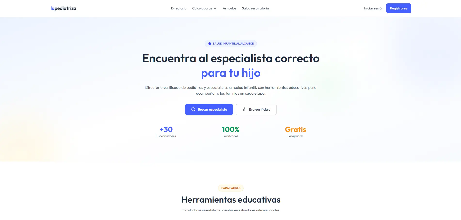 La Pediatriza - Portal de salud y cuidado pediátrico