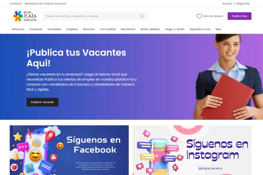 Bazar Plaza Coacalco - Diseño y creatividad